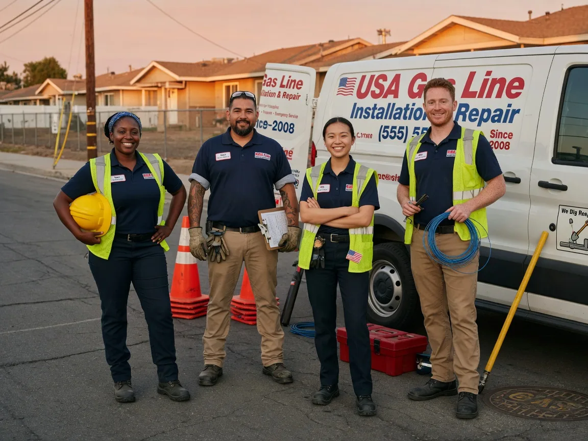 Gas Line Installation company in Harshaw, WI